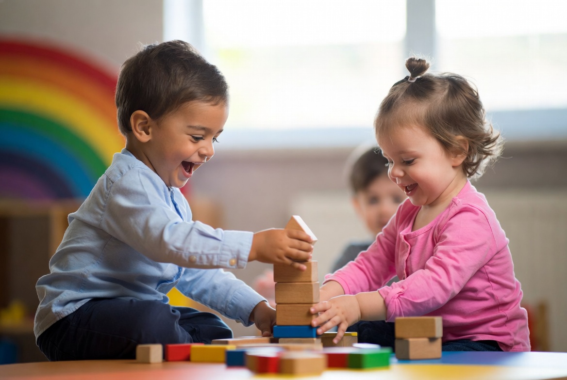 Children playing